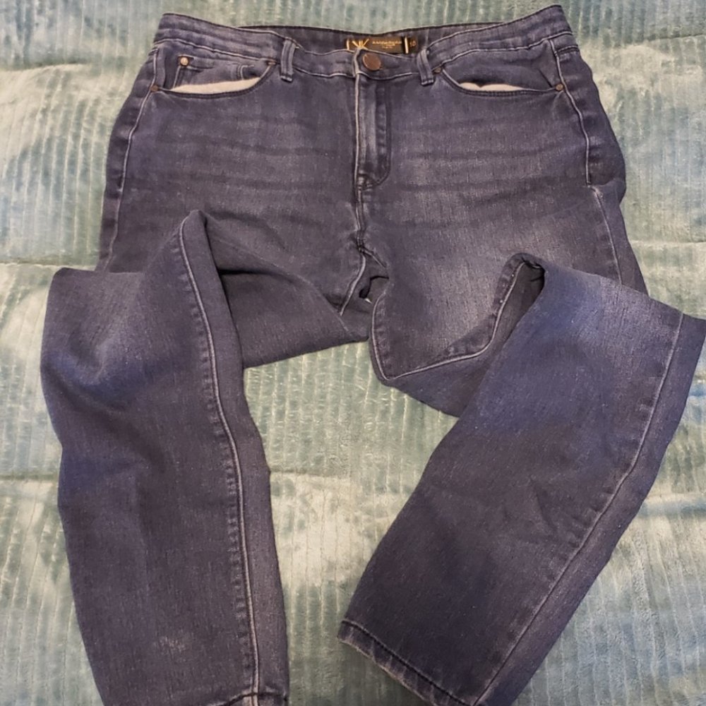 kardashian - khloe curvy skinny dark wash missy jeans